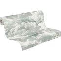 Papeldecor|Fluffy Clouds White and Gray Wallpaper|Wallpaper