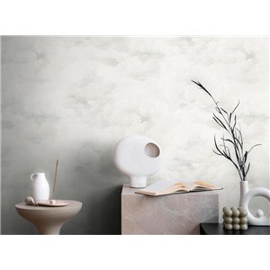 Papeldecor|Fluffy Clouds White and Gray Wallpaper|Wallpaper 2