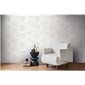 Papeldecor|Cloud Pattern White and Gray Wallpaper|Bathroom