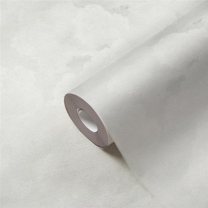 Papeldecor|Tapete Muster Wolken Weiß und Grau|Badezimmer