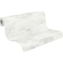 Papeldecor|Papier peint motif nuages blanc et gris|Salle de Bain