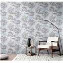 Papeldecor|Tapete Wolken Blau und Grau, Stil Sophisticated|Tapeten