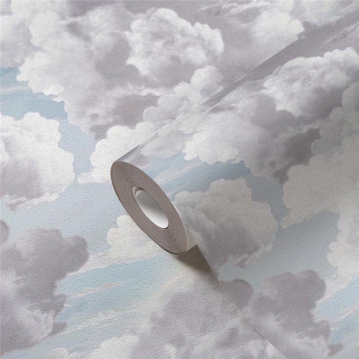 Papeldecor|Tapete Wolken Blau und Grau, Stil Sophisticated|Tapeten