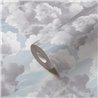 Papeldecor|Tapete Wolken Blau und Grau, Stil Sophisticated|Tapeten