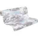 Papeldecor|Papier peint nuages bleu et gris, style sophistiqué|Papier Peint