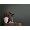 Papeldecor|Tapete Uni Gestreift Anthrazit und Grau|Einfarbige Farben