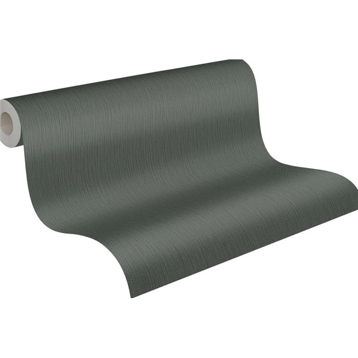 Papel pintado liso rayado antracita y gris - Papeldecor Eclipse 2027399861