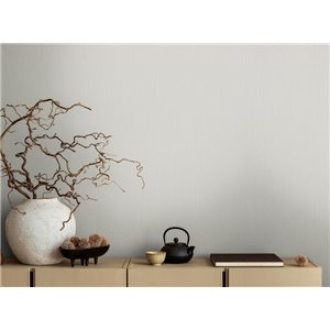 Papeldecor|Plain Beige Striped Wallpaper|Solid Colors 2