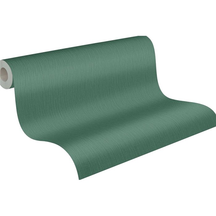 Papeldecor|Plain Striped Green Wallpaper|Solid Colors