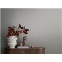 Papeldecor|Tapete Fake Uni Gestreift Grau|Einfarbige Farben