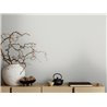 Papeldecor|Plain Light Gray Striped Wallpaper|Solid Colors