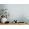 Papeldecor|Faux Plain Light Blue Striped Wallpaper|Solid Colors