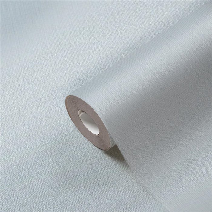 Papeldecor|Papier peint faux uni rayé bleu clair|Couleurs Unies