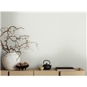 Papeldecor|Plain White and Gray Striped Wallpaper|Solid Colors