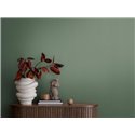 Papeldecor|Plain Textured Green Striped Wallpaper|Solid Colors
