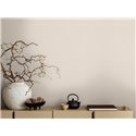 Papeldecor|Plain White and Cream Textured Striped Wallpaper|Solid Colors
