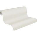 Papeldecor|Papier peint uni blanc et crème à texture rayée|Couleurs Unies