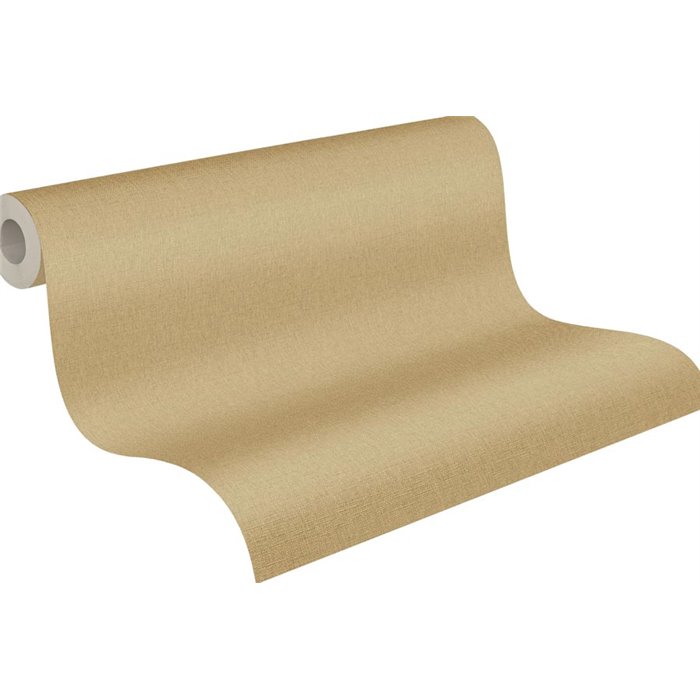 Papeldecor|Plain Beige and Gold Textured Wallpaper|Solid Colors