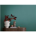 Papeldecor|Tapete Uni Strukturiert Blau und Grün|Einfarbige Farben