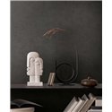 Papeldecor|Matte Black Stucco Effect Wallpaper|Wallpaper