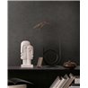 Papeldecor|Matte Black Stucco Effect Wallpaper|Wallpaper