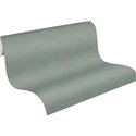 Papeldecor|Green Stucco Effect Wallpaper|Wood Imitation