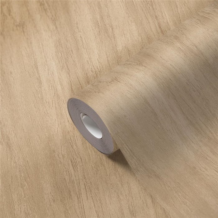 Papeldecor|Papier peint panneau effet bois beige|Imitation Bois