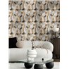 Papeldecor|Papier peint moderne géométrique marron|Géométrique