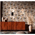 Papeldecor|Papier peint moderne géométrique marron|Géométrique