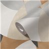 Papeldecor|Papier peint moderne géométrique marron|Géométrique
