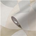 Papel pintado geométrico beige estilo moderno - Papeldecor Lumière 2026399324