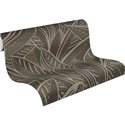 Papeldecor|Papier peint floral moderne feuilles jaune marron|Floral