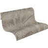 Papeldecor|Tapete Blumen Modern Große Blätter Schwarz|Blumen