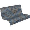 Papeldecor|Modern Blue and Green Floral Wallpaper|Floral