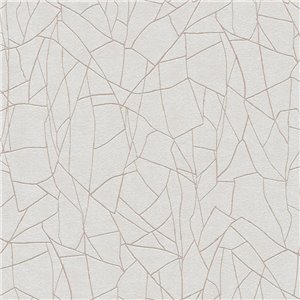 Papeldecor|Tapete Modern Muster Abstrakt Metallisch und Schwarz|Abstrakt
