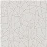 Papeldecor|Papier peint contemporain lignes blanc gris|Abstrait