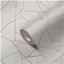 Papeldecor|Papier peint contemporain lignes blanc gris|Abstrait