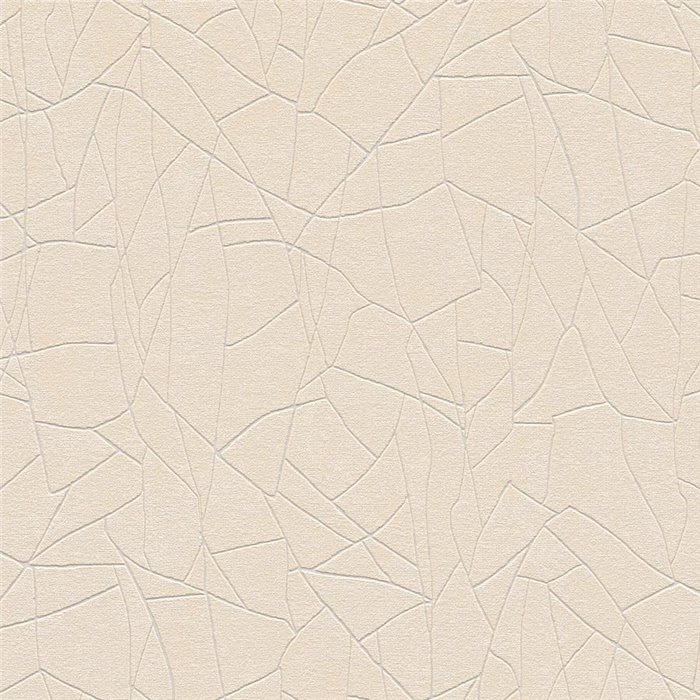 Papel pintado moderno patrón abstracto beige y blanco - Papeldecor Lumière 2026399342