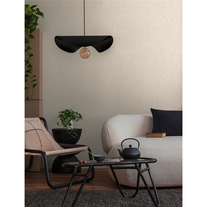 Papeldecor|Tapete Modern Muster Abstrakt Beige und Weiß|Tapeten