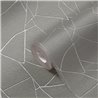 Papeldecor|Papier peint moderne lignes entrelacées blanc et gris|Abstrait