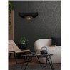 Papeldecor|Tapete Modern Muster Abstrakt Metallisch und Schwarz|Abstrakt
