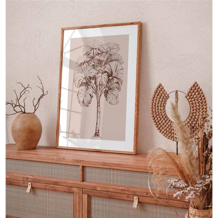 Papeldecor|Modern Curved Shapes White and Gray Wallpaper|Abstract