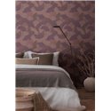 Papeldecor|Papier peint moderne style abstrait rouge|Abstrait