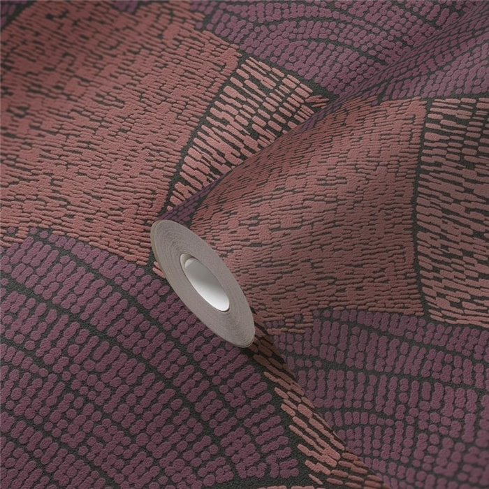 Papeldecor|Papel pintado moderno estilo abstracto rojo|Abstracto