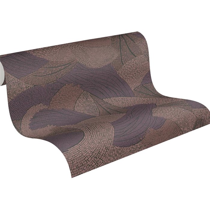 Papeldecor|Papel pintado moderno estilo abstracto rojo|Abstracto