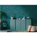 Papeldecor|Papier peint abstrait bleu et vert|Abstrait