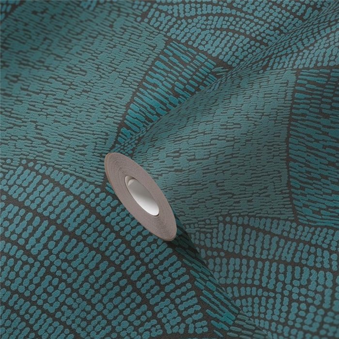 Papeldecor|Papier peint abstrait bleu et vert|Abstrait