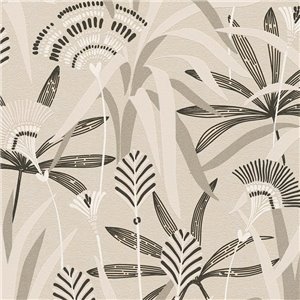 Papeldecor|Modern Art Deco Style Blue and Gray Wallpaper|Art Deco