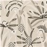 Papeldecor|Papier peint botanique Art Déco blanc et noir|Art Déco