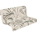 Papeldecor|Papier peint botanique Art Déco blanc et noir|Art Déco